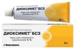 Диоксимет БСЗ, мазь для наружного применения 5% 30 г 1 шт тубы