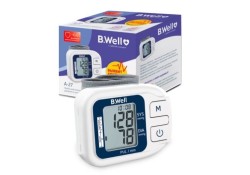 Тонометр автоматический B.Well на запястье индикатор аритмии память 60 А-27