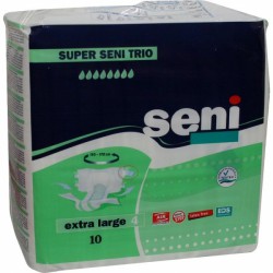 Подгузники для взрослых Seni супер трио экстра лардж р. XL 10 шт.