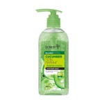 Гель-пилинг для умывания, Dr. Sante (Др. Санте) 200 мл Кукумбер огурец баланс контрол мягкий матирующий эффект для нормальной и склонной к жирности кожи