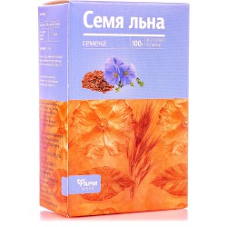 Льна семена Алтайские травы 1 шт. сырье 100 г