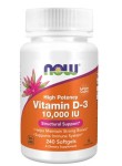 Витамин D3, Now (Нау) капсулы мягкие 10000 МЕ 250 мкг 240 шт