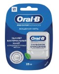 Зубная нить (флосс), oral-b (Орал-би) 25 м про-эксперт адвансд глубокое очищение вощеная прохладная мята
